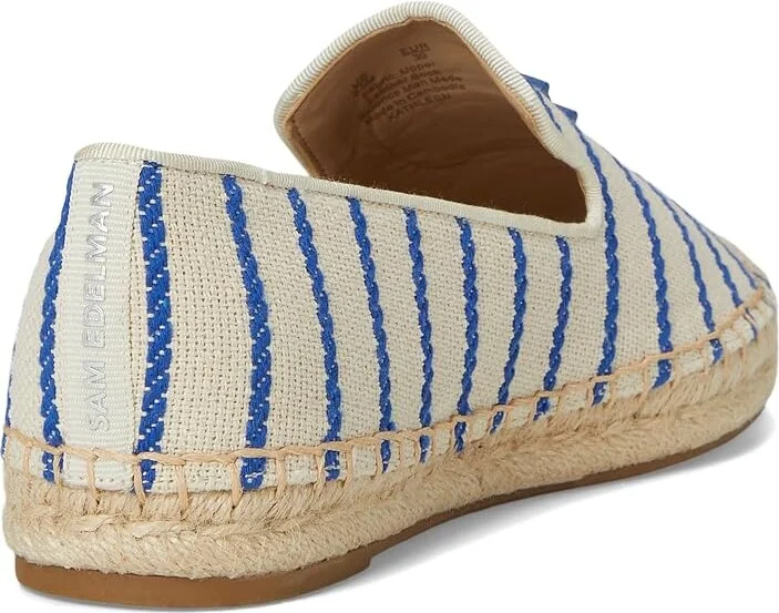 Sam Edelman Kathleen Women's Flat Shoes Cobalt : 5 M, Cotton/Leather - Image 4