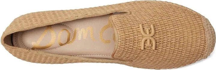 Sam Edelman Kathleen Women's Flat Shoes Sand : 6.5 M, Cotton/Leather - Image 2