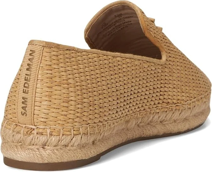 Sam Edelman Kathleen Women's Flat Shoes Sand : 6.5 M, Cotton/Leather - Image 4