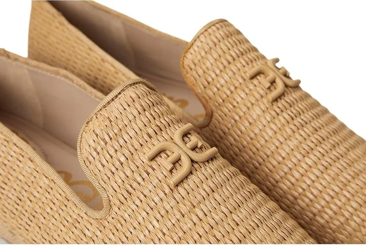 Sam Edelman Kathleen Women's Flat Shoes Sand : 6.5 M, Cotton/Leather - Image 7