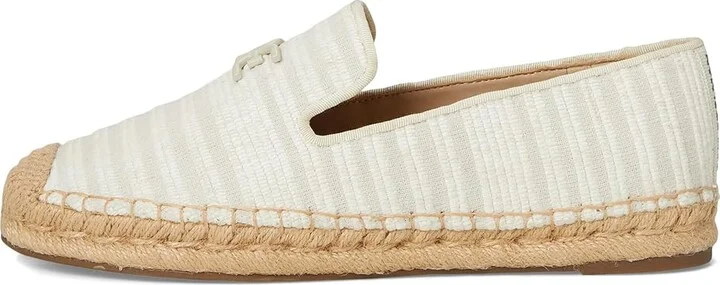 Sam Edelman Kathleen Women's Flat Shoes White/Natural : 8.5 M, Cotton/Leather - Image 6