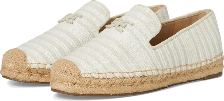 Sam Edelman Kathleen Women's Flat Shoes White/Natural : 8.5 M, Cotton/Leather