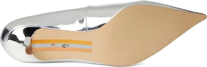 Sam Edelman Kaya 2 High Women's Heels Soft Silver : 6.5 M, Leather - Image 3