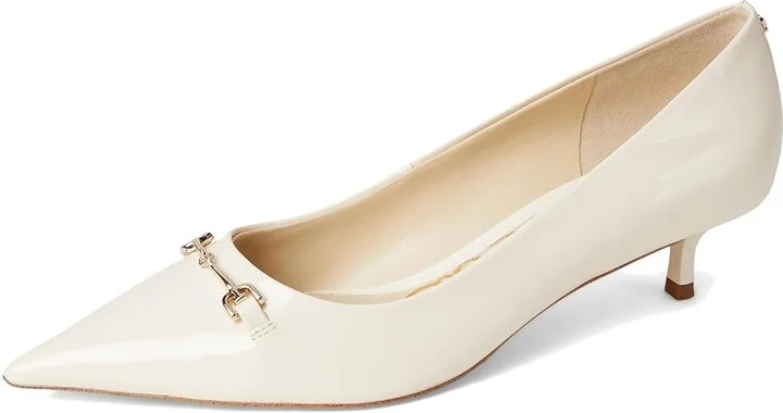 Sam Edelman Kaya 2 High Women's Heels White Blossom : 9.5 M, Leather - Image 5