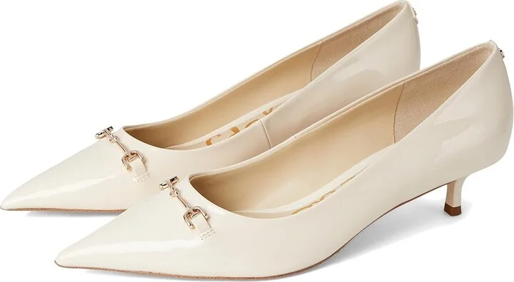 Sam Edelman Kaya 2 High Women's Heels White Blossom : 9.5 M, Leather