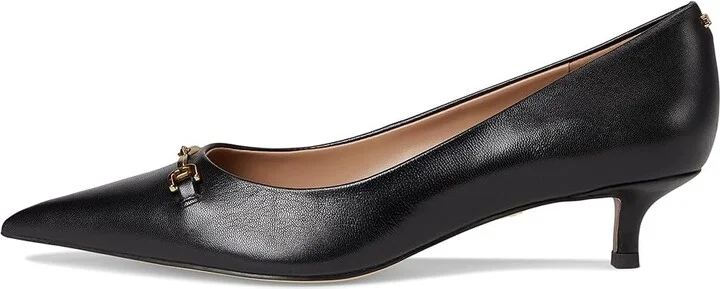 Sam Edelman Kaya High Women's Heels Black : 9 M, Leather/Rubber - Image 6