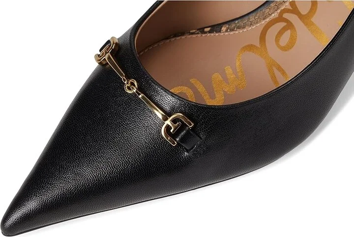 Sam Edelman Kaya High Women's Heels Black : 9 M, Leather/Rubber - Image 7