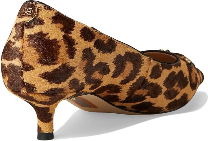 Sam Edelman Kaya High Women's Heels Cyprus Tan : 9.5 M, Leather/Rubber - Image 4
