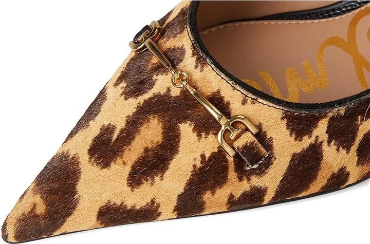 Sam Edelman Kaya High Women's Heels Cyprus Tan : 9.5 M, Leather/Rubber - Image 7