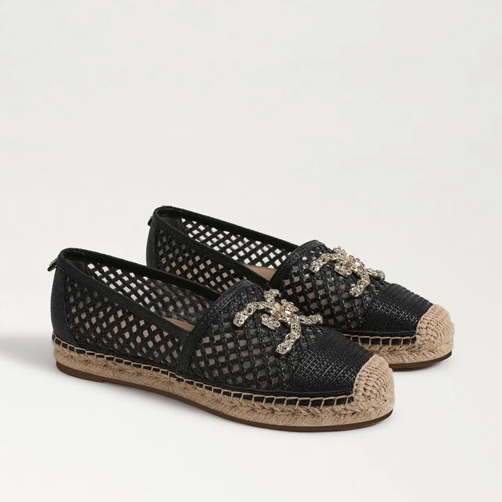 Sam Edelman Khiara Espadrille Slip On Black