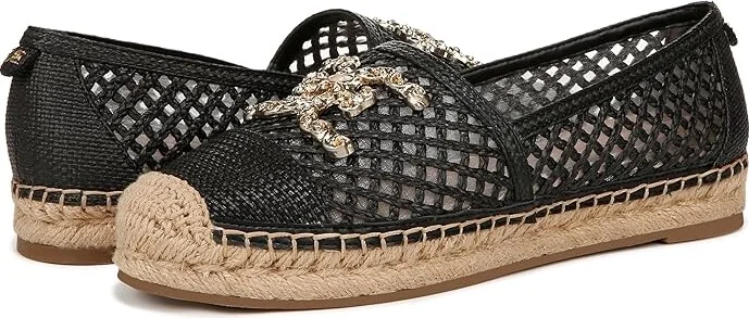 Sam Edelman Khiara Women's Shoes Black : 5 M, Mesh/Textile
