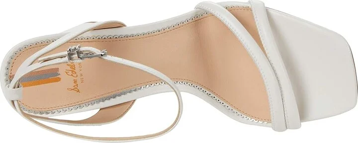 Sam Edelman Kia Women's Shoes Bright White : 10 W, Suede - Image 2