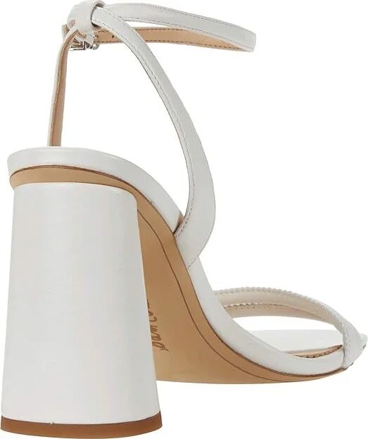 Sam Edelman Kia Women's Shoes Bright White : 10 W, Suede - Image 4
