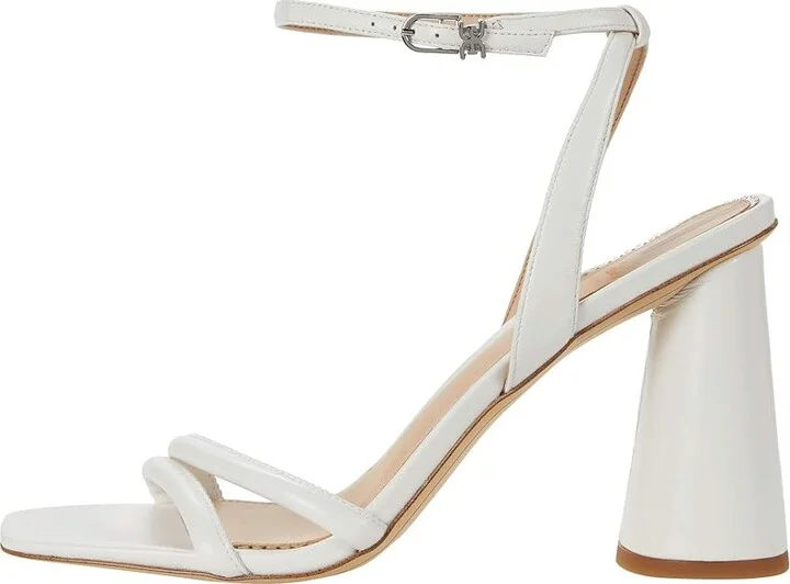 Sam Edelman Kia Women's Shoes Bright White : 10 W, Suede - Image 6