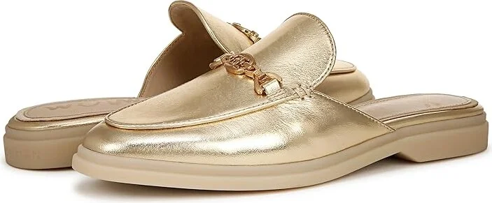 Sam Edelman Kira Women's Flat Shoes Amber Gold : 8 M, Leather/Rubber - Image 4
