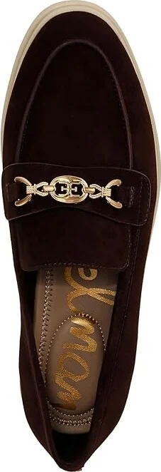 Sam Edelman Kyana Women's Flat Shoes Cafe Noir : 6.5 M, Leather - Image 2