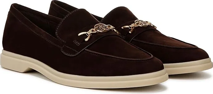Sam Edelman Kyana Women's Flat Shoes Cafe Noir : 6.5 M, Leather
