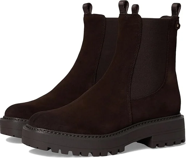 Sam Edelman Laguna Women's Boots Chocolate Brown : 6.5 M, Leather/Rubber