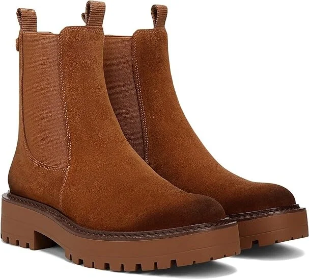 Sam Edelman Laguna Women's Boots Frontier Brown : 9 M, Leather/Rubber