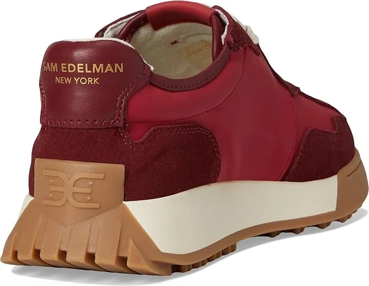 Sam Edelman Langley 3 Women's Shoes Deep Scarlet : 5 M, Suede - Image 4