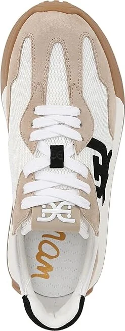 Sam Edelman Langley 3 Women's Shoes White/Tan/Black : 8.5 M, Suede - Image 2