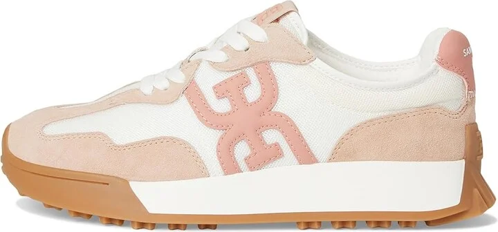 Sam Edelman Langley 3 Women's Shoes White/Warm Blush/Was : 6 M, Suede - Image 6