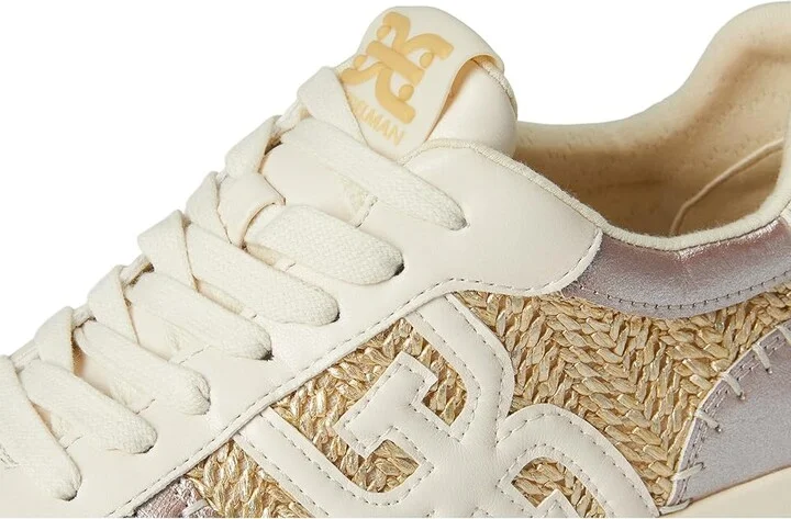 Sam Edelman Langley Woven Women's Shoes Natural/Gold Raffia : 7.5 M, Faux Leather/Suede - Image 7