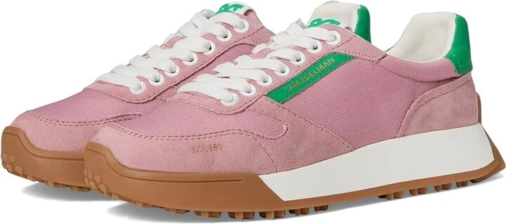 Sam Edelman Layla Women's Shoes Bubblegum Pink/Green : 6.5 M, Leather