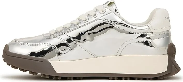 Sam Edelman Layla Women's Shoes Silver Specchio : 6.5 W, Leather - Image 5