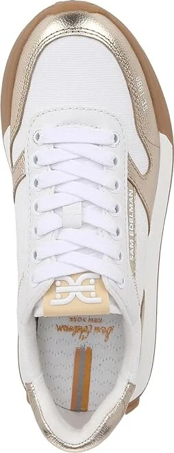 Sam Edelman Layla Women's Shoes White/Gold : 10 M, Leather - Image 2