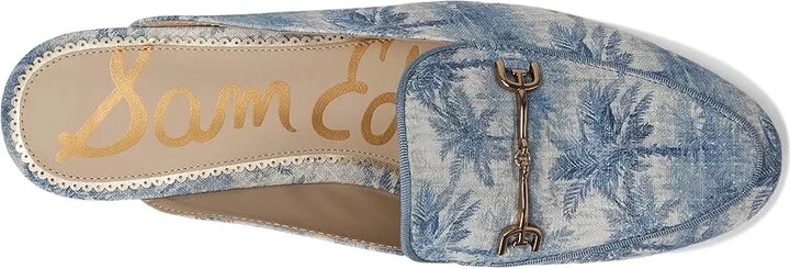 Sam Edelman Linnie Women's Clog/Mule Shoes Blue : 9.5 M, Leather - Image 2