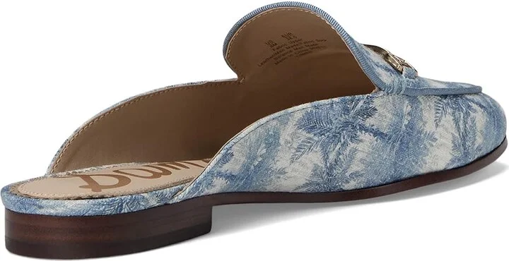 Sam Edelman Linnie Women's Clog/Mule Shoes Blue : 9.5 M, Leather - Image 4