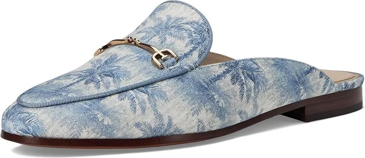 Sam Edelman Linnie Women's Clog/Mule Shoes Blue : 9.5 M, Leather - Image 5