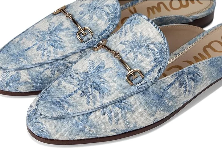 Sam Edelman Linnie Women's Clog/Mule Shoes Blue : 9.5 M, Leather - Image 7