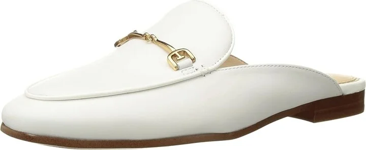 Sam Edelman Linnie Women's Clog/Mule Shoes Bright White Dress Nappa Leather : 10 M - Image 2