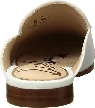 Sam Edelman Linnie Women's Clog/Mule Shoes Bright White Dress Nappa Leather : 10 M - Image 5