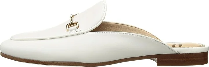 Sam Edelman Linnie Women's Clog/Mule Shoes Bright White Dress Nappa Leather : 10 M - Image 7