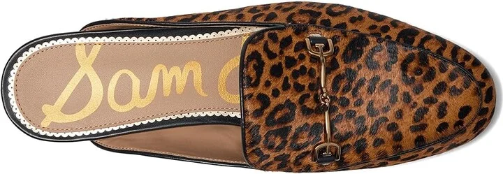 Sam Edelman Linnie Women's Clog/Mule Shoes Brown Leopard Calfhair : 8.5 M, Leather - Image 2
