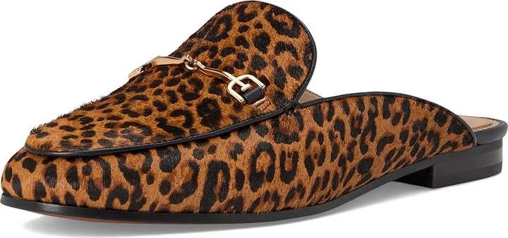Sam Edelman Linnie Women's Clog/Mule Shoes Brown Leopard Calfhair : 8.5 M, Leather - Image 5