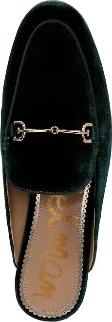 Sam Edelman Linnie Women's Clog/Mule Shoes Emerald Jade : 10 M, Leather - Image 2