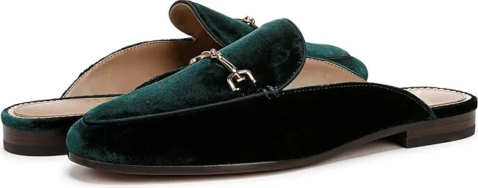 Sam Edelman Linnie Women's Clog/Mule Shoes Emerald Jade : 10 M, Leather - Image 4