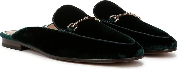 Sam Edelman Linnie Women's Clog/Mule Shoes Emerald Jade : 10 M, Leather