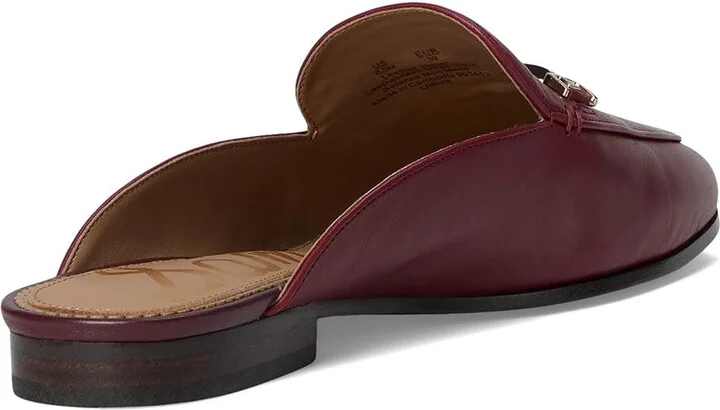 Sam Edelman Linnie Women's Clog/Mule Shoes French Merlot : 7 M, Leather - Image 4
