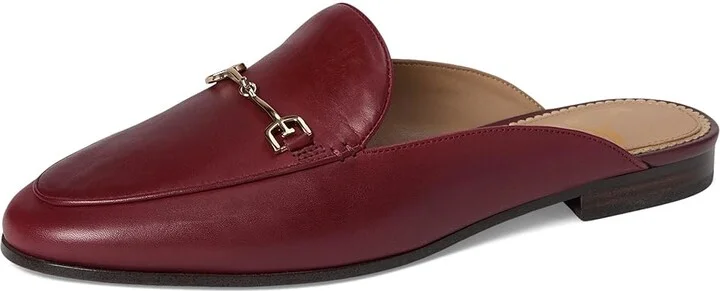 Sam Edelman Linnie Women's Clog/Mule Shoes French Merlot : 7 M, Leather - Image 5