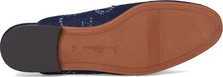 Sam Edelman Linnie Women's Clog/Mule Shoes Hudson Navy Denim : 8 M, Leather - Image 3
