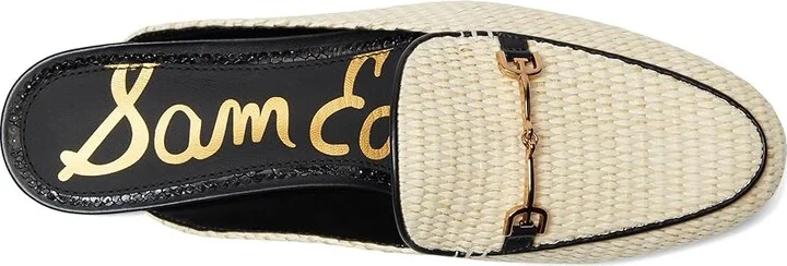 Sam Edelman Linnie Women's Clog/Mule Shoes Linen Raffia : 9.5 M, Leather - Image 2