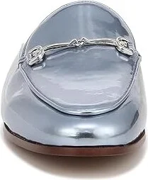 Sam Edelman Linnie Women's Clog/Mule Shoes Metallic Sky : 9.5 M, Leather - Image 4