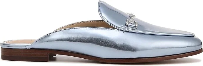 Sam Edelman Linnie Women's Clog/Mule Shoes Metallic Sky : 9.5 M, Leather - Image 6