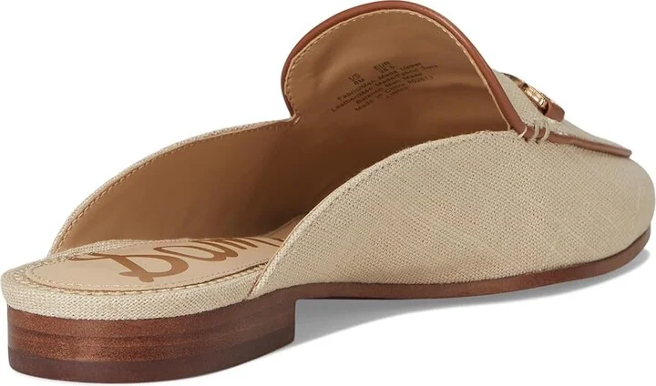 Sam Edelman Linnie Women's Clog/Mule Shoes Natural 2 : 8 M, Leather - Image 4