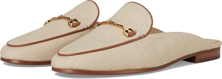 Sam Edelman Linnie Women's Clog/Mule Shoes Natural 2 : 8 M, Leather